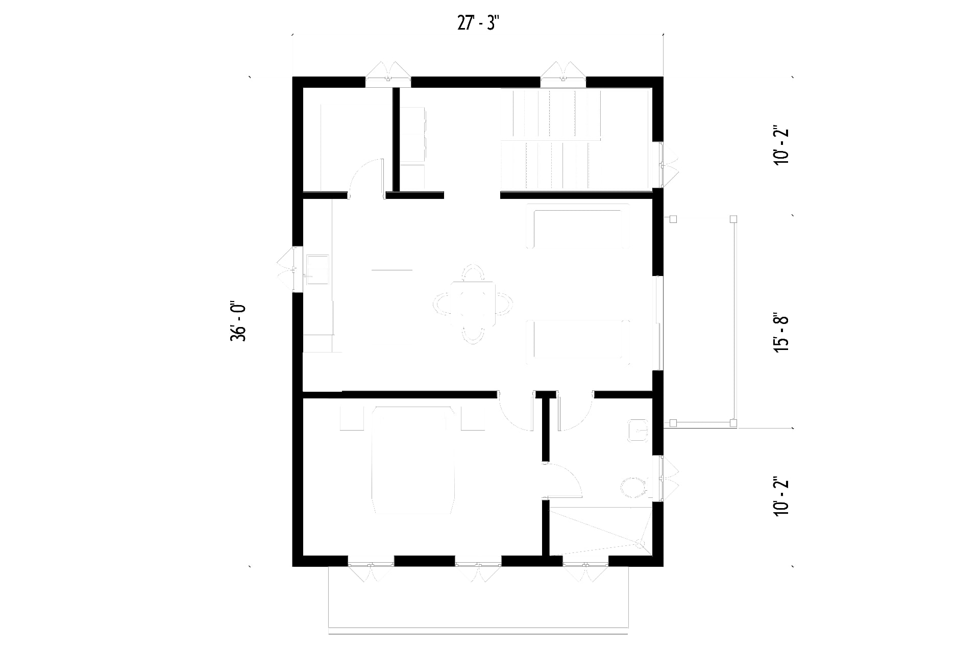 Wilson Peak upper level floor plan